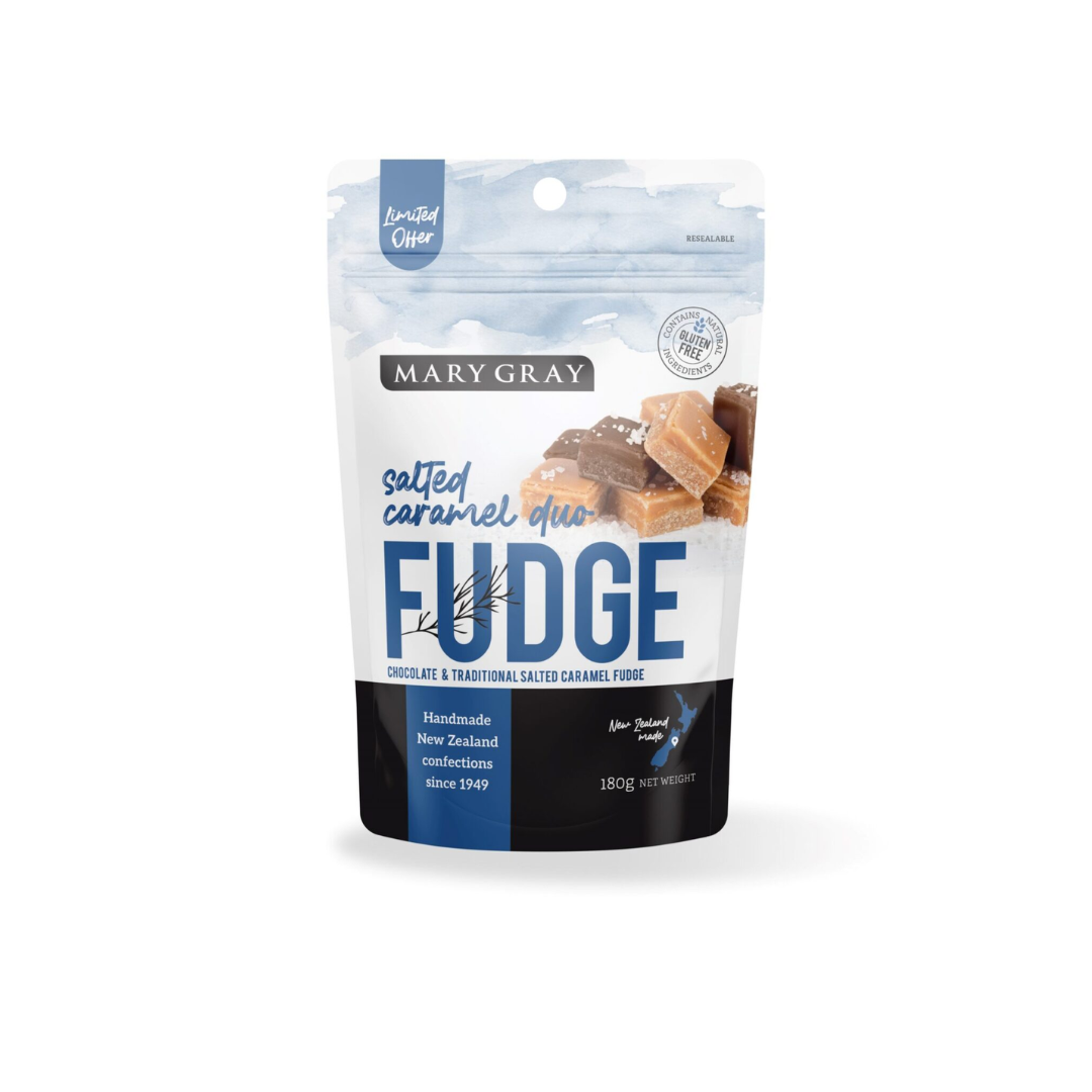 Mary Gray Fudge Salted Caramel Duo 180g