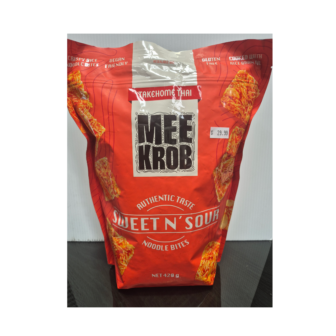 Mee Krob Thai Style Sweet n' Sour Rice Noodle Bites 420g - DATED 15/8