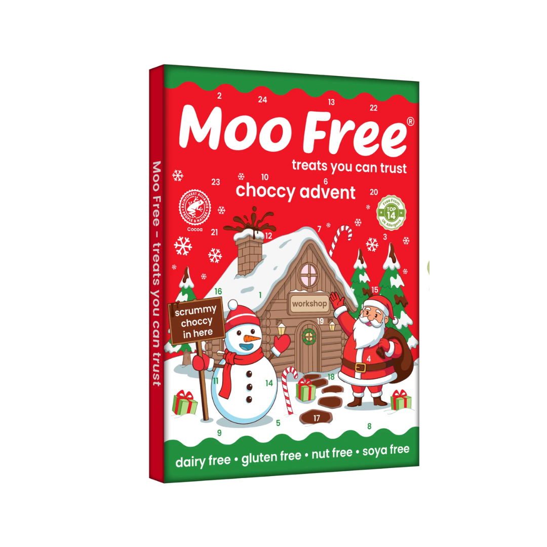 Moo Free Free-From Milk Chocolate Advent Calendar 70g - LIMITED RELEASE - COMING SOON