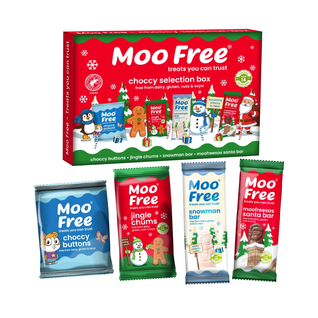 Moo Free Christmas Selection Box 100g - LIMITED RELEASE - COMING SOON