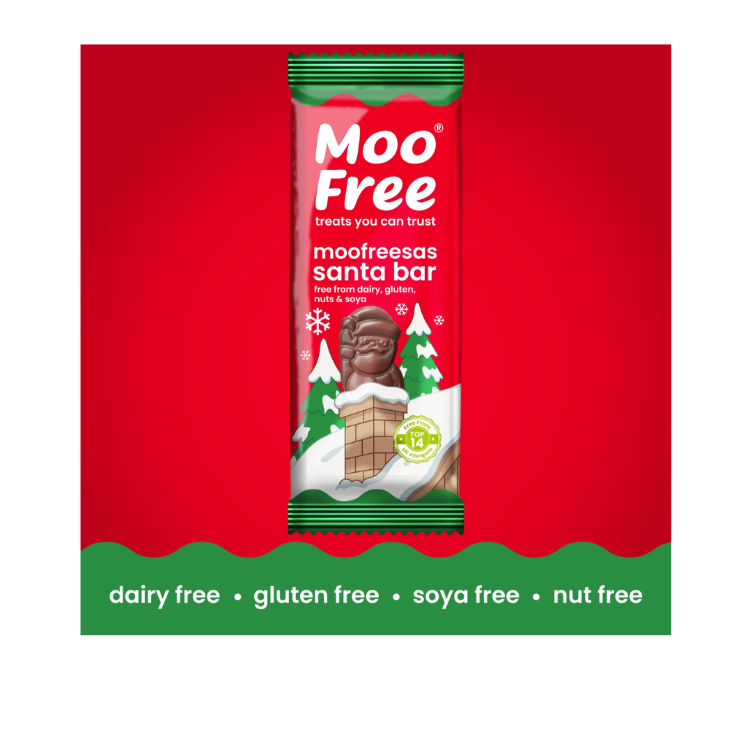 Moo Free Moofreesas Santa Bar 30g - LIMITED RELEASE - COMING SOON