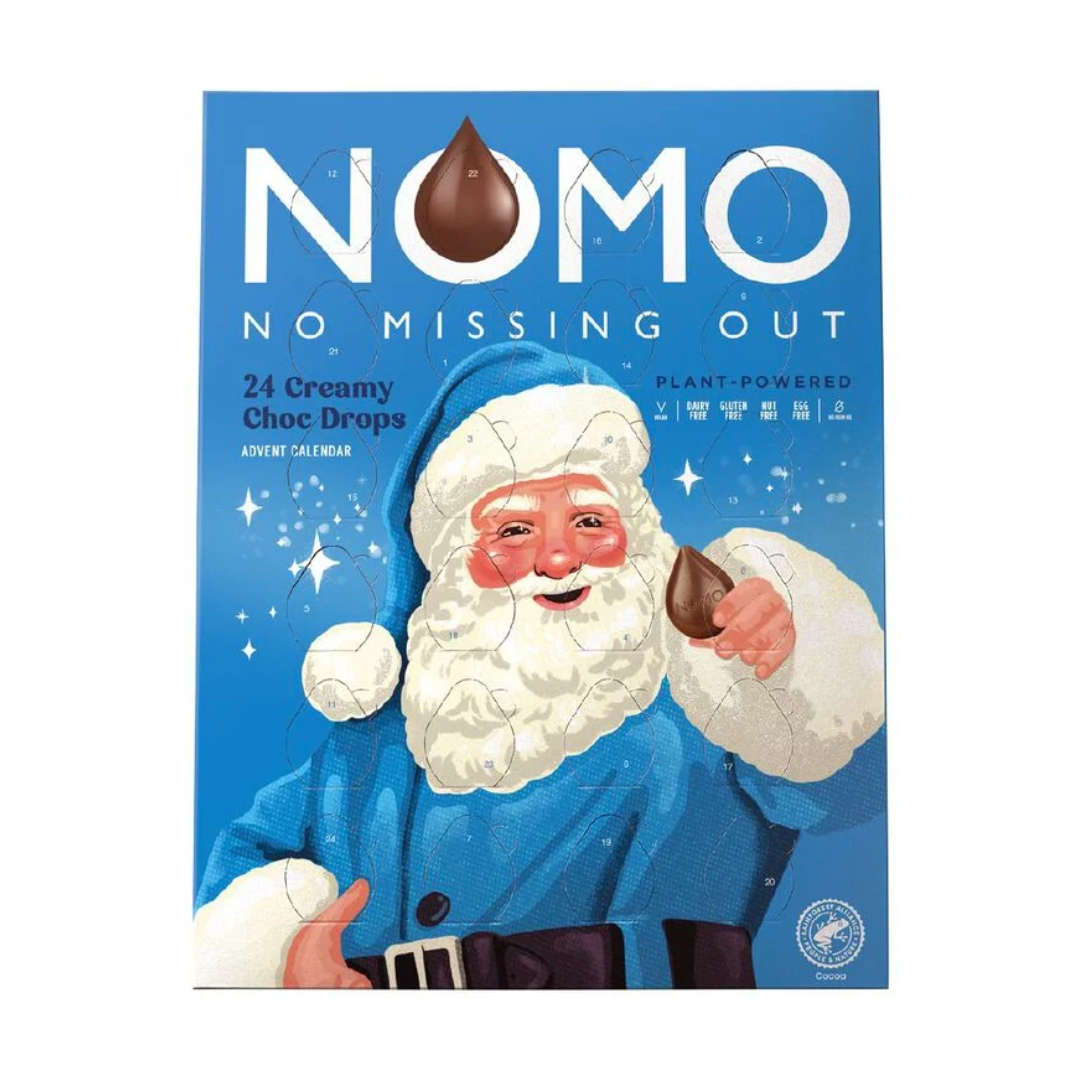 NOMO Vegan Chocolate Advent Calendar 70g - LIMITED RELEASE
