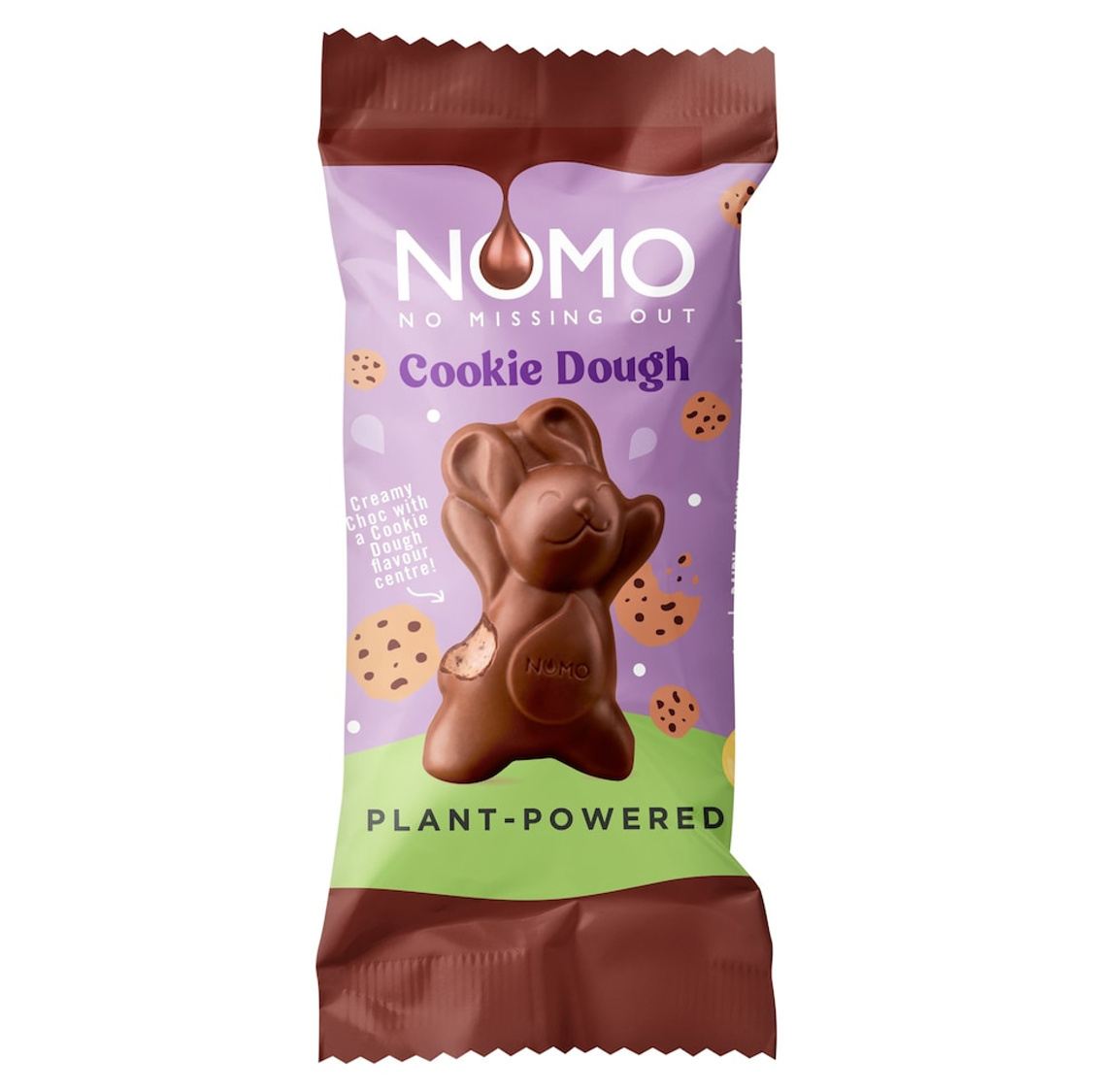 NOMO Cookie Dough Easter Bunny Single 25g