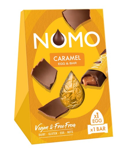 NOMO Caramel Easter Egg & Bar 148g