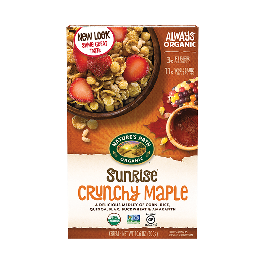 Nature's Path Organic Sunrise Crunchy Maple 300g