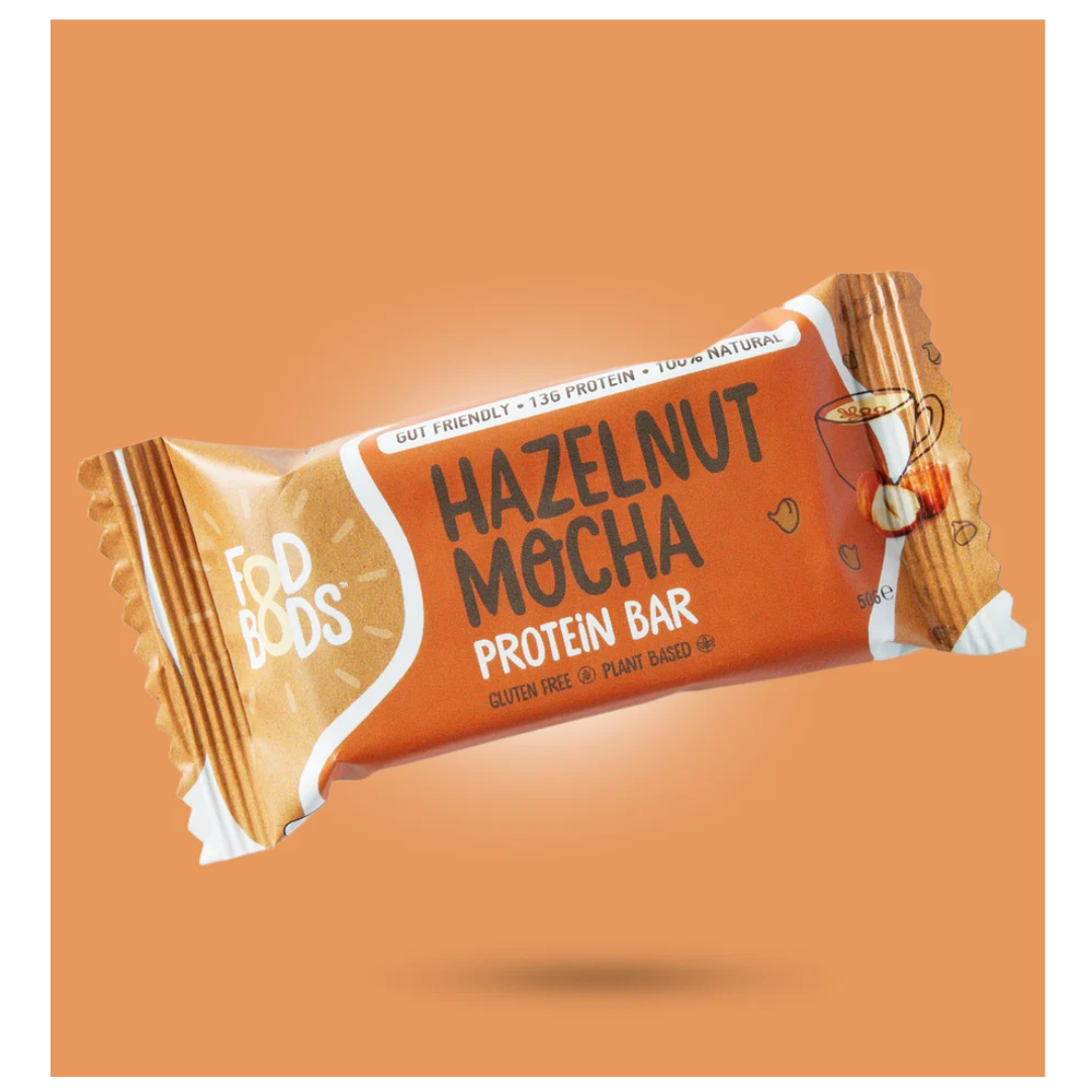 Fodbods Hazelnut Mocha Protein Bar 50g
