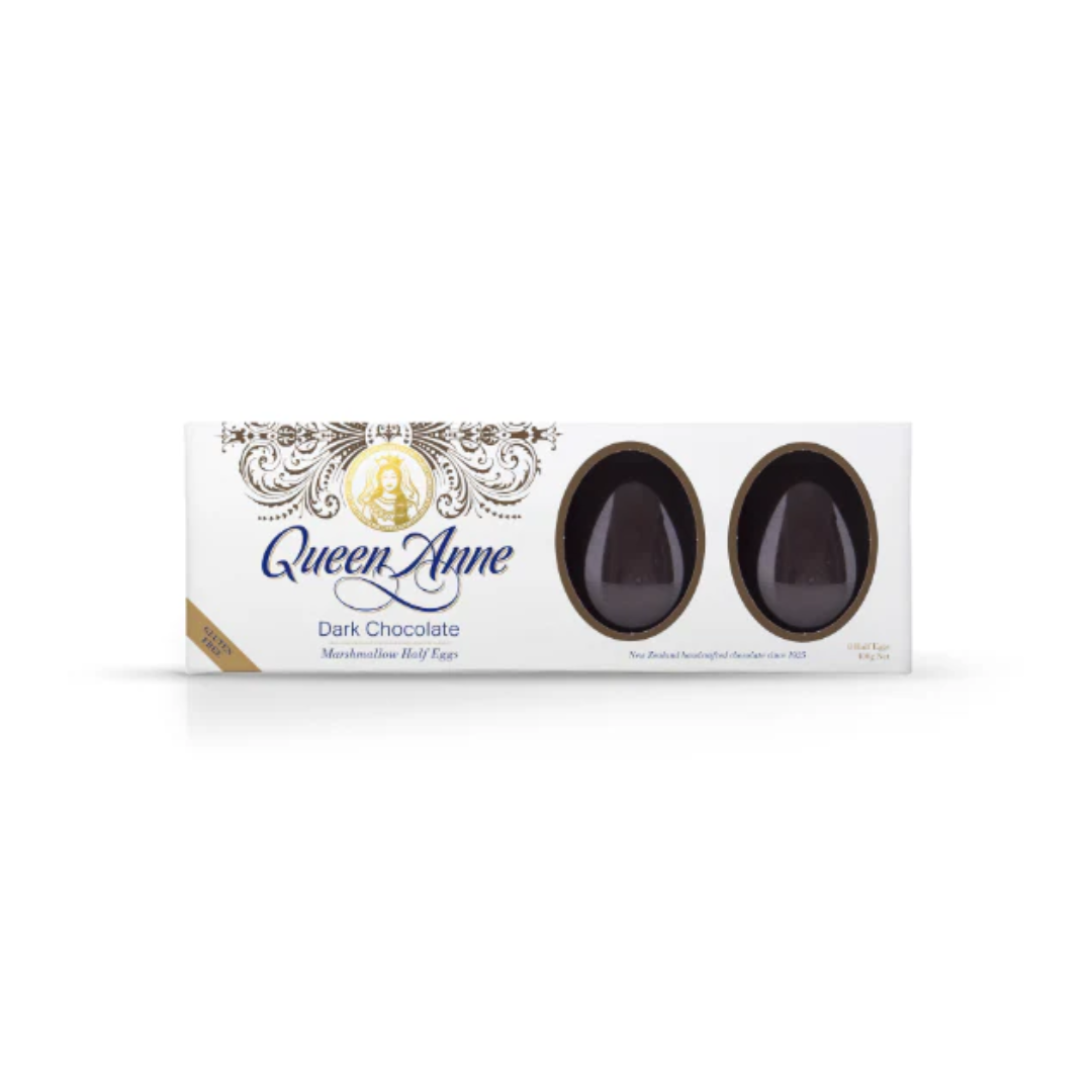 Queen Anne Dark Chocolate Marshmallow Easter Eggs 200g