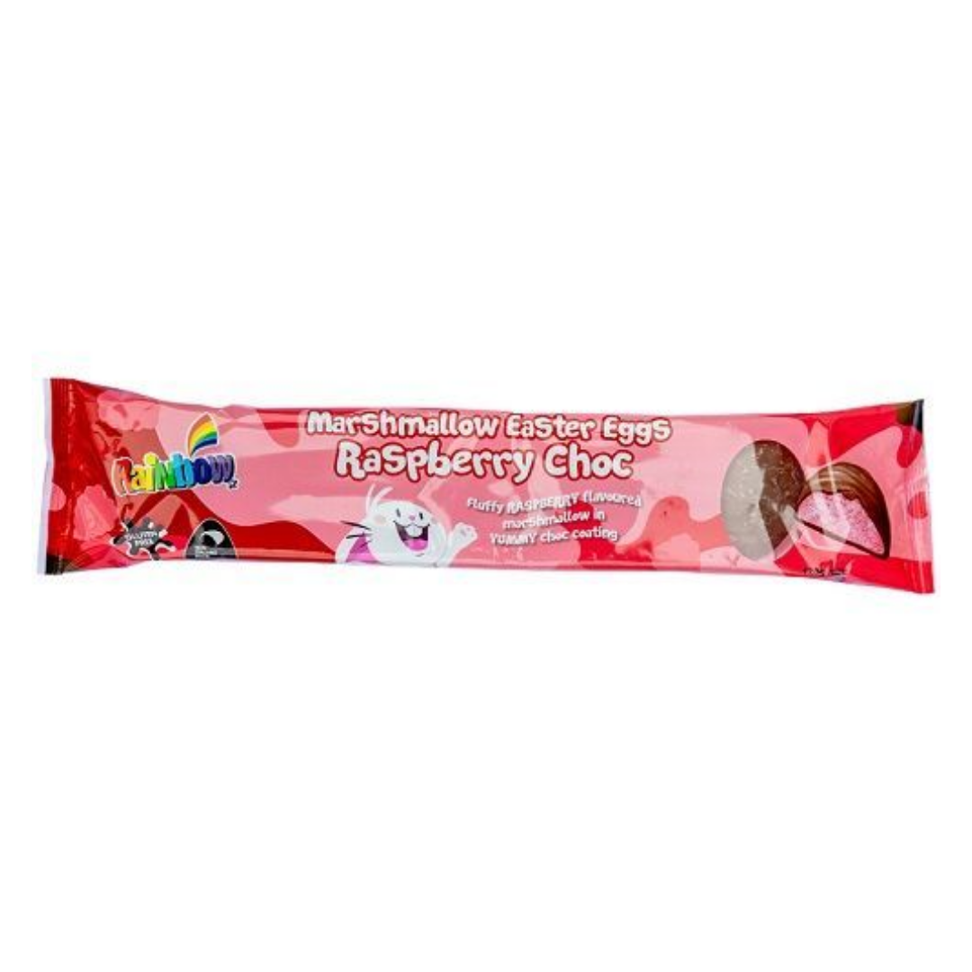Rainbow Raspberry Easter Eggs 120g