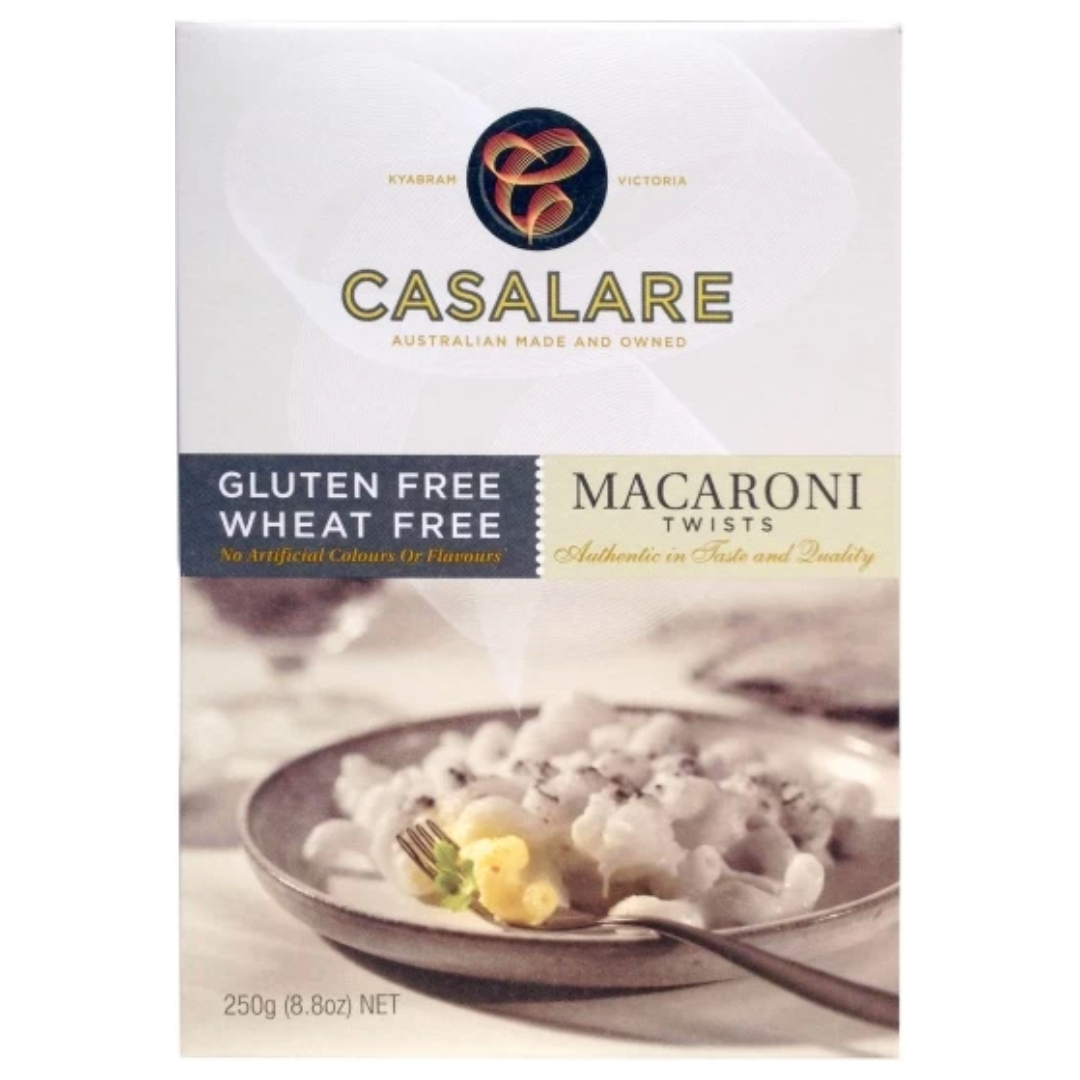 Casalare Gluten Free Macaroni Twists 250g