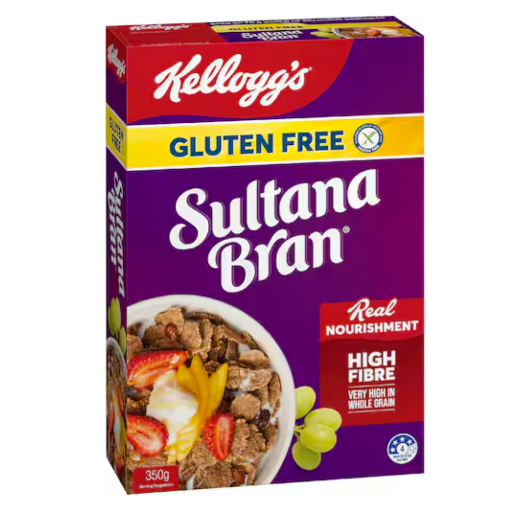 Kelloggs Sultana Bran Gluten Free 350g