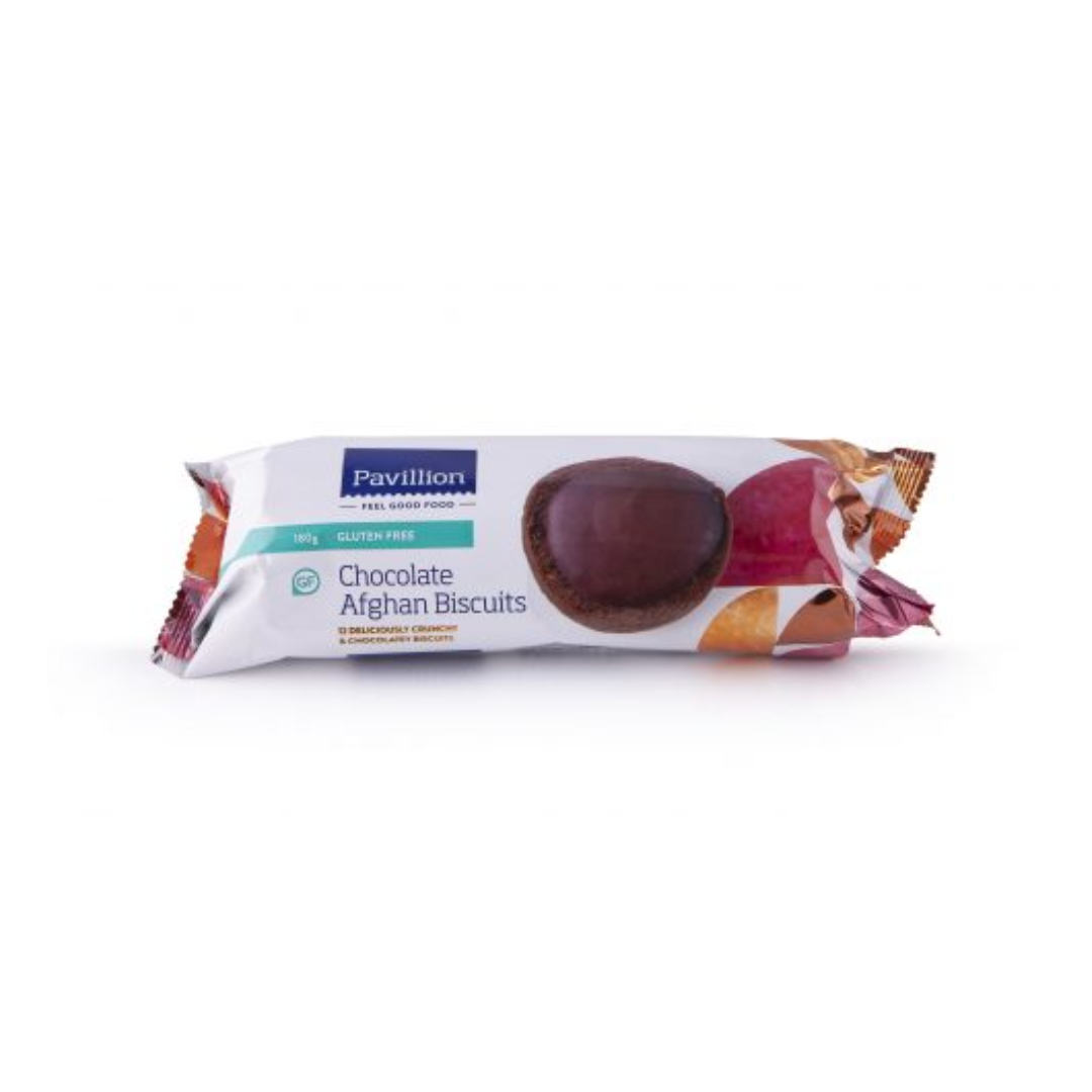 Pavillion Chocolate Afghan Biscuits 180g