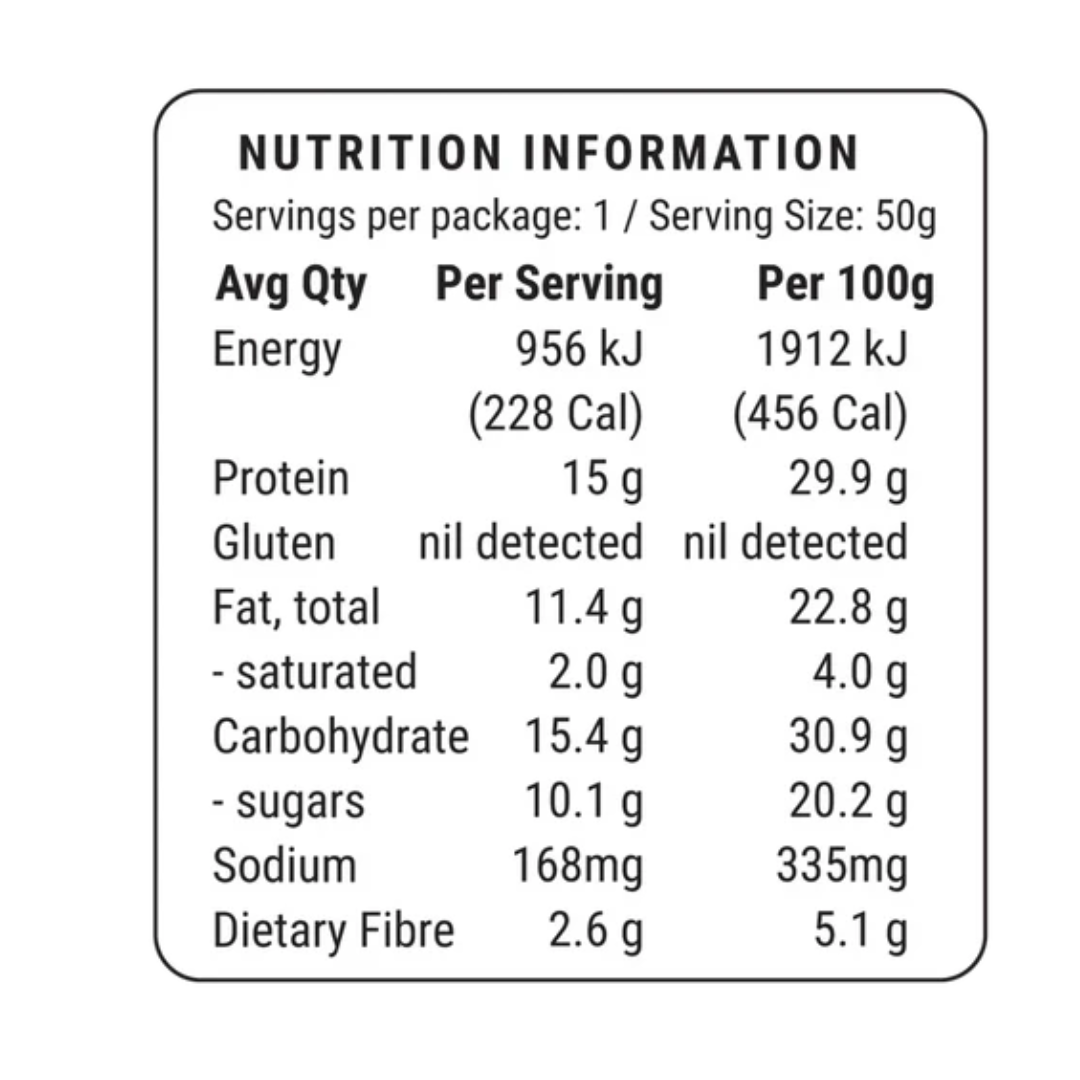 Fodbods Double Choc Protein Bar 50g
