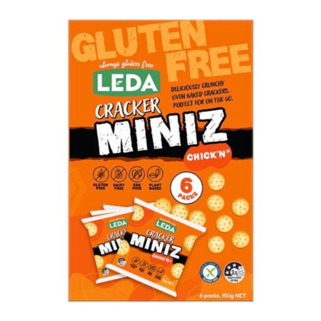 Leda Cracker Miniz Chick'n 6pk