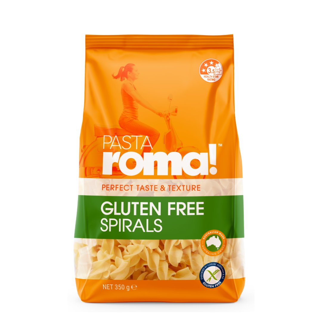 Pasta Roma Spirals Gluten Free 350g