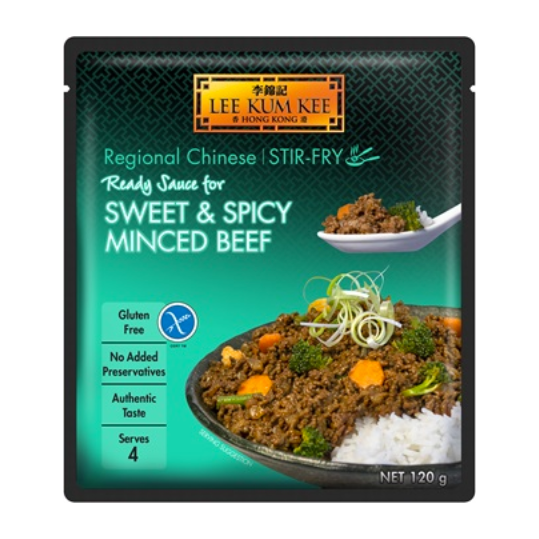 Lee Kum Kee Ready Sauce Sweet & Spicy Minced Beef 120g