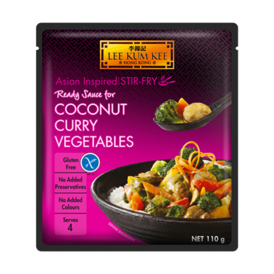 Lee Kum Kee Ready Sauce Coconut Curry Vegetables 110g
