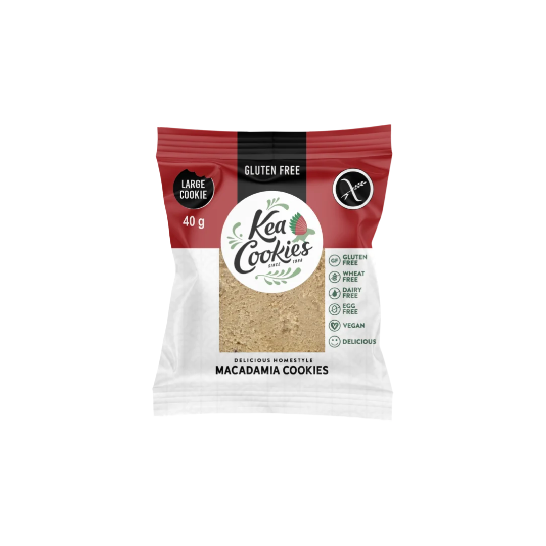 Kea Cookies Single Macadamia Cookie 40g - Bulk Buy Discount Available
