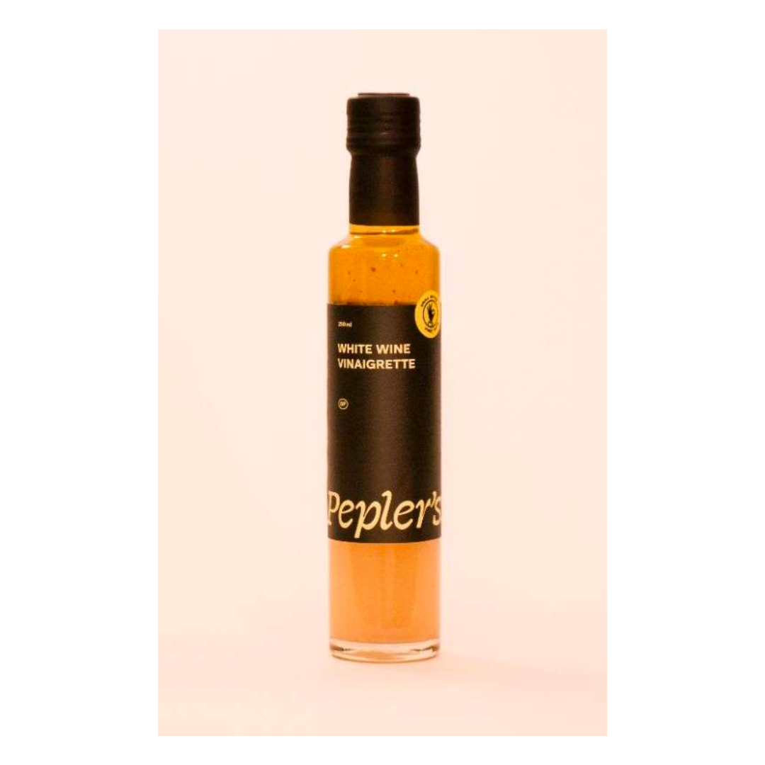 Peplers White Wine Vinaigrette 250ml - Bulk Buy Available