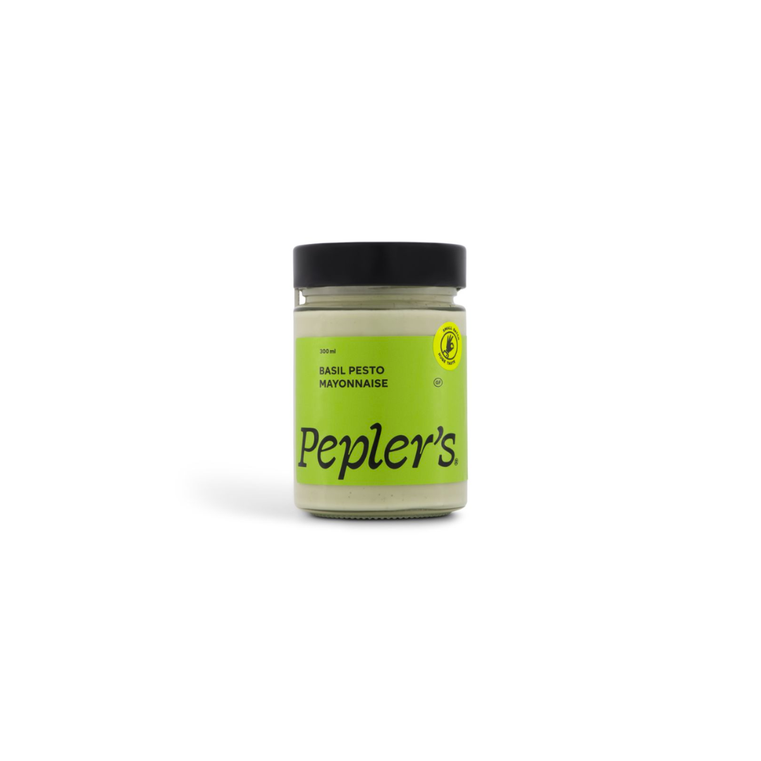 Peplers Basil Pesto Mayonnaise 300ml - Bulk Buy Available