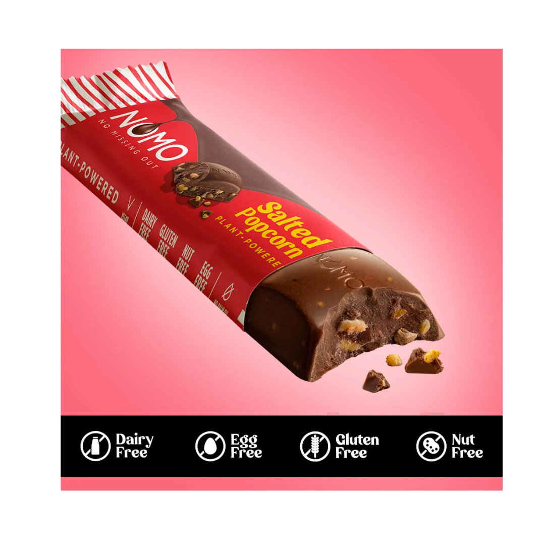 NOMO Salted Popcorn Bar 32g