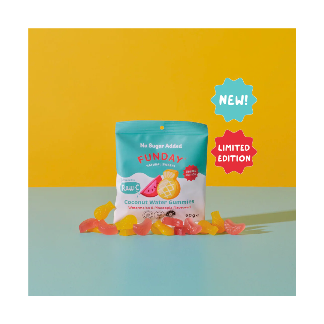 Funday Natural Coconut Water Gummies 50g