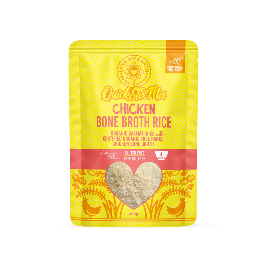 Quick Stick Mix Bone Broth Rice - Chicken 200g