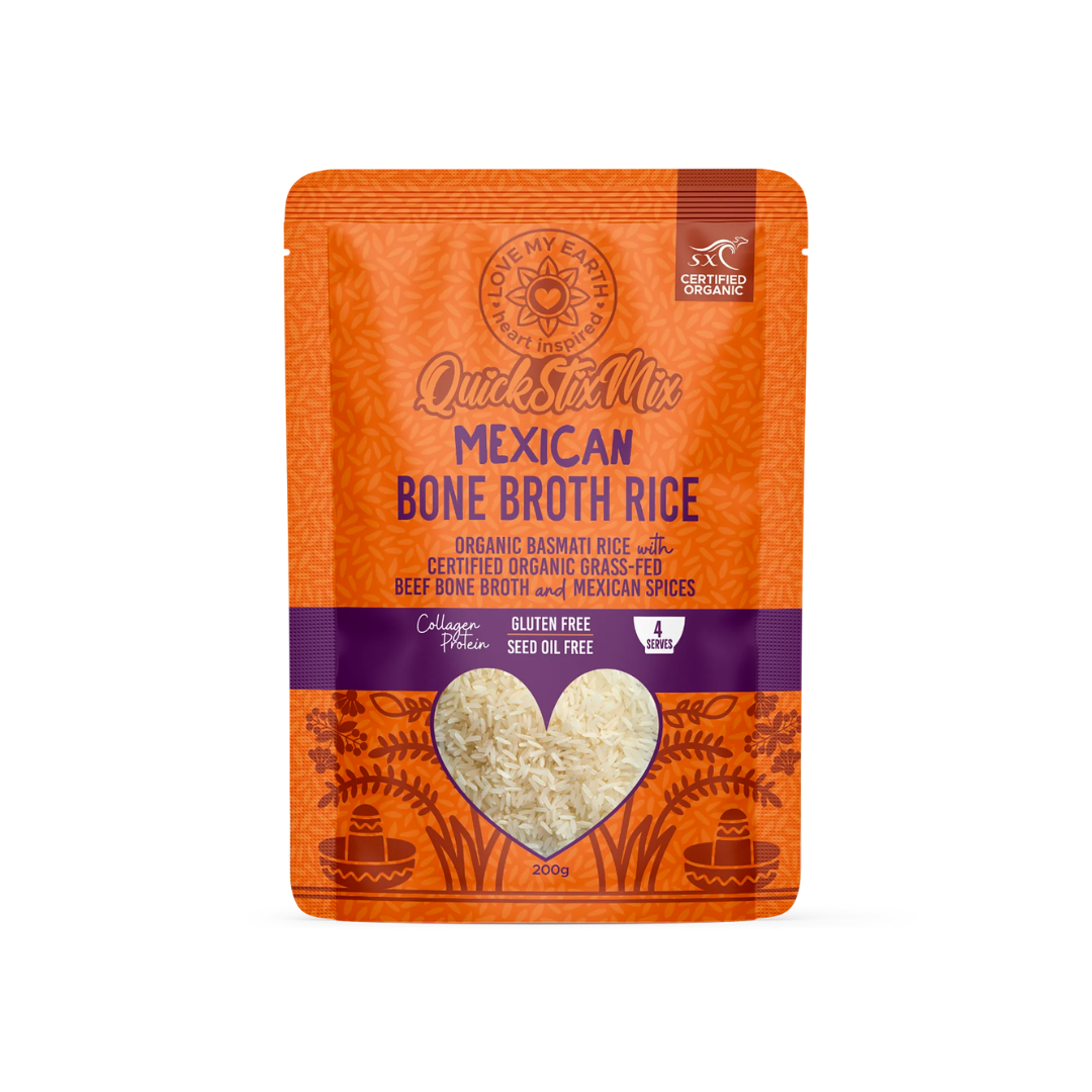 Quick Stick Mix Bone Broth Rice - Mexican 200g