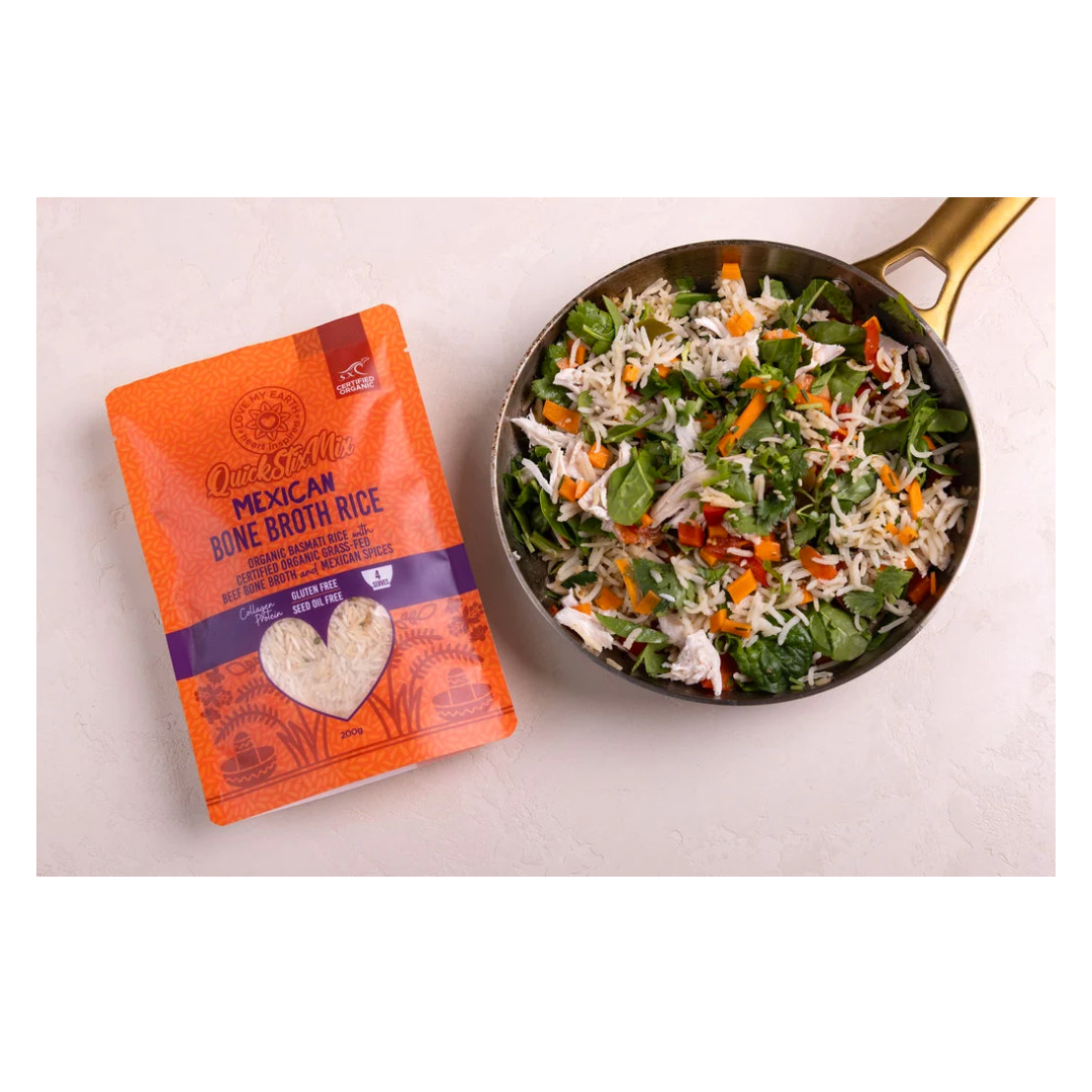 Quick Stick Mix Bone Broth Rice - Mexican 200g