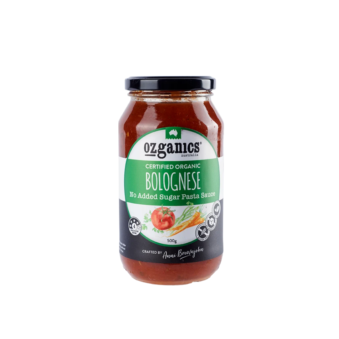 Ozganics Bolognese Pasta Sauce 500g