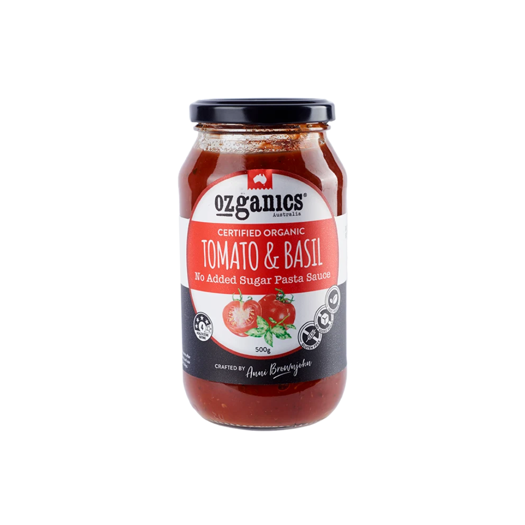 Ozganics Spicy Tomato Pasta Sauce 500g
