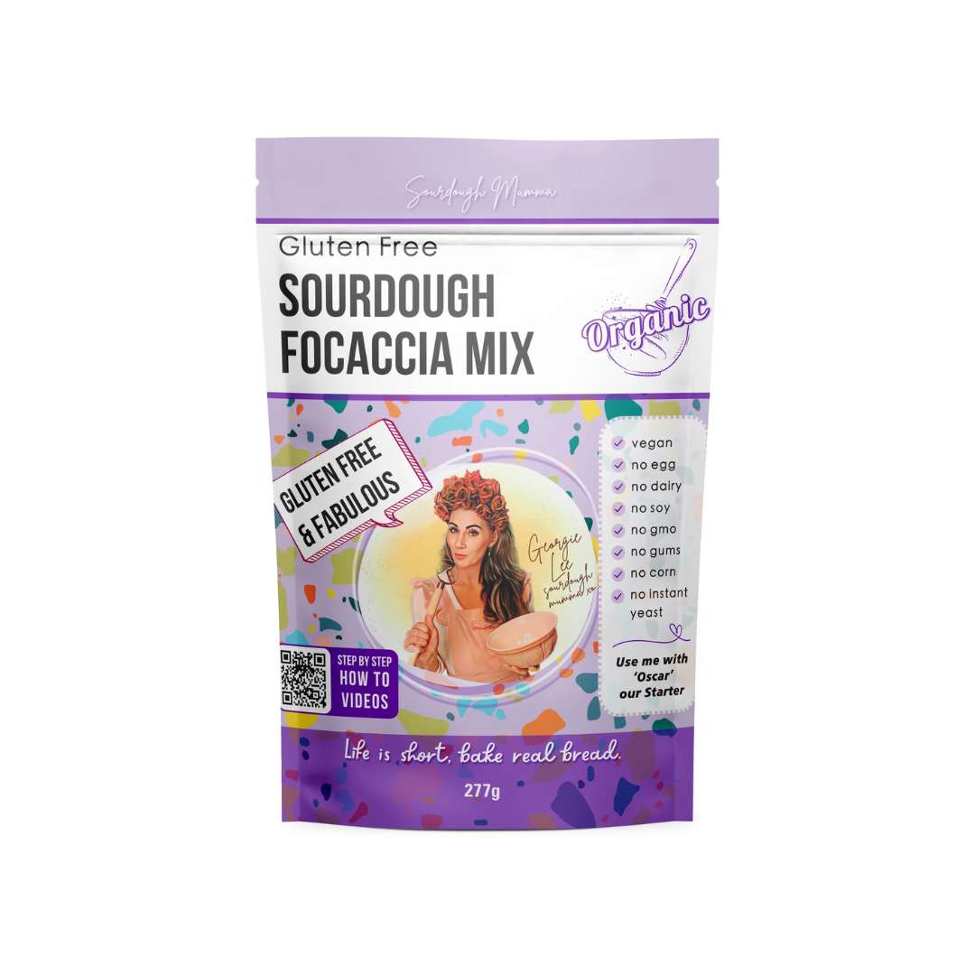 Sourdough Mumma's Gluten Free Organic Sourdough Focaccia Mix 277g