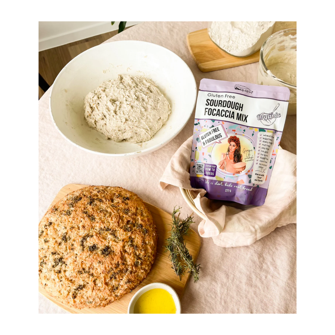 Sourdough Mumma's Gluten Free Organic Sourdough Focaccia Mix 277g