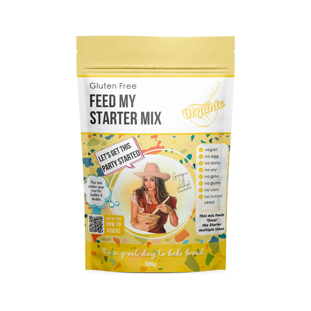 Sourdough Mumma's Gluten Free Organic Feed My Starter Mix 500G
