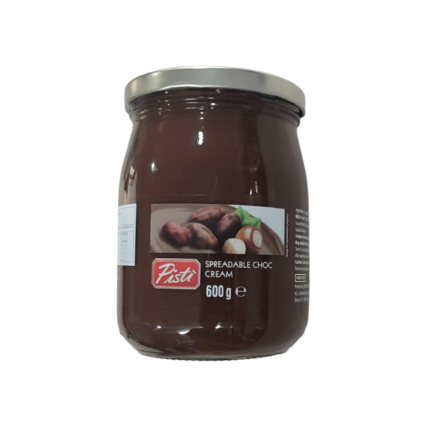 Pisti Spreadable Chocolate & Hazelnut Cream Spread 600g