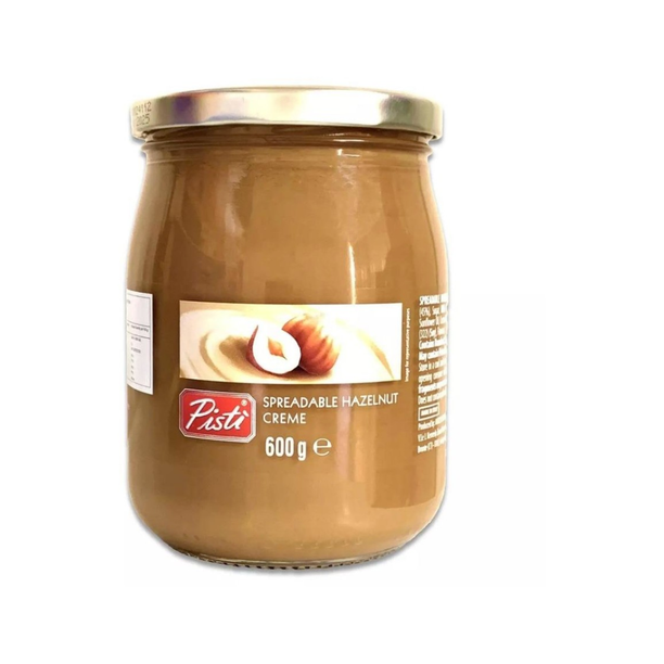 Pisti Spreadable Hazelnut Cream Spread 600g