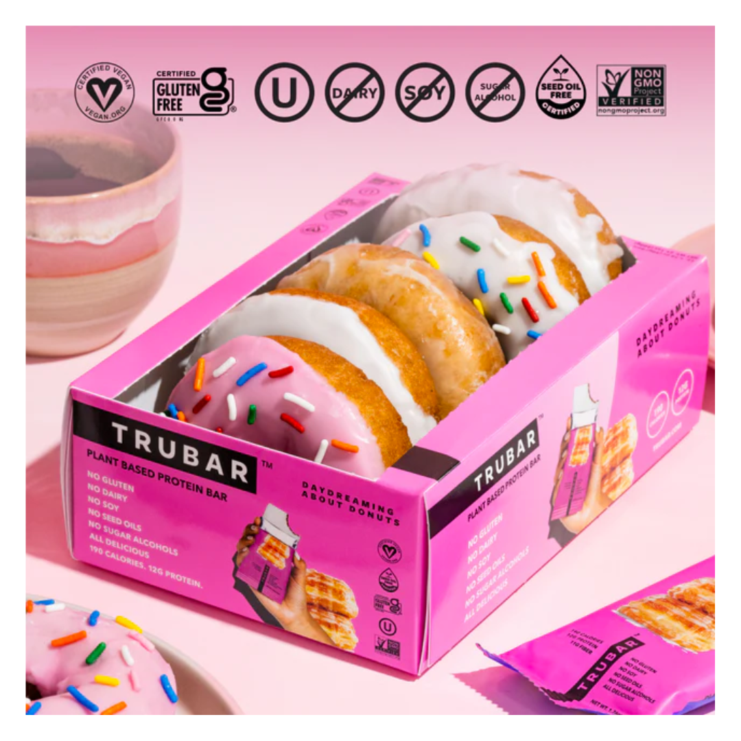 Trubar Dreaming About Donuts - Plant Based Protein Bar 50g