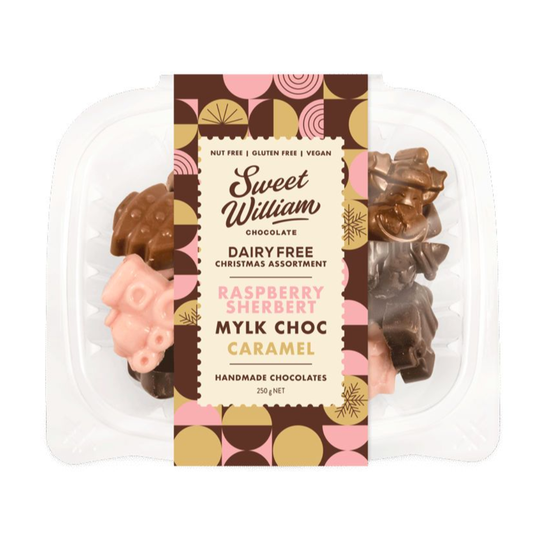 Sweet William Dairy-free Christmas Choc Assortment 250g