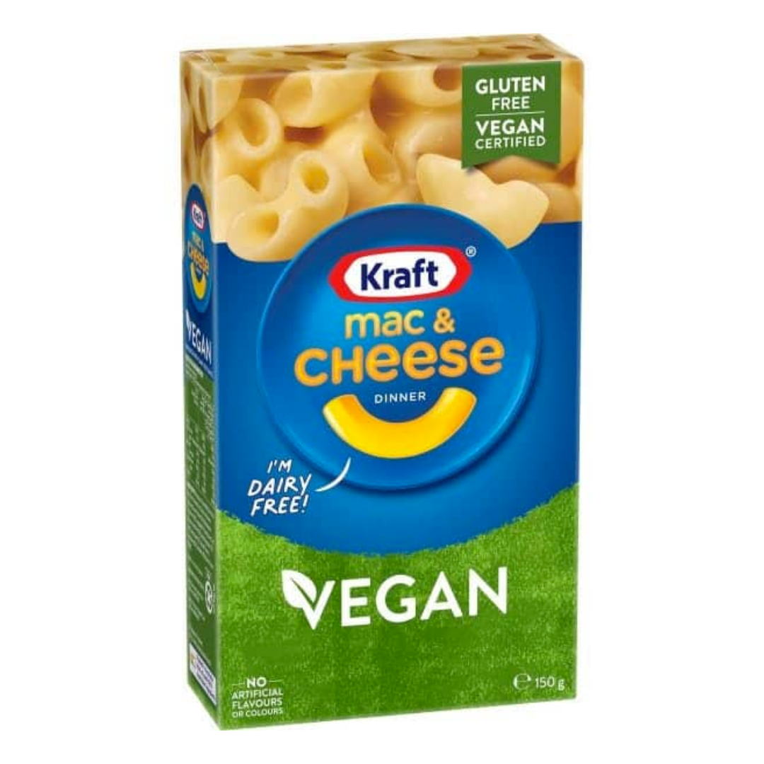 Kraft Vegan Mac & Cheese Macaroni Pasta Instant Noodles Cheese 150g