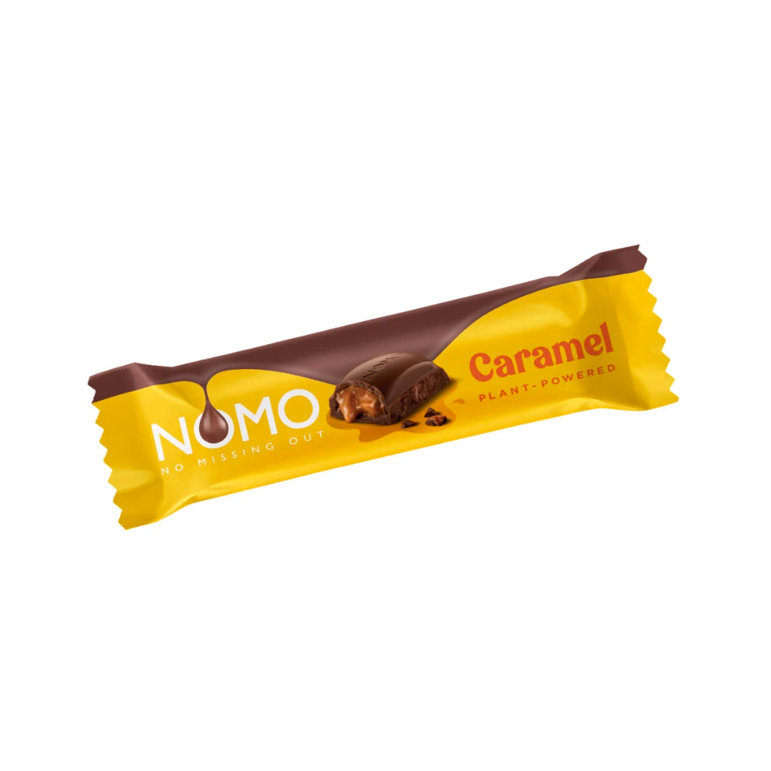 NOMO Chocolate Caramel Bar 38g