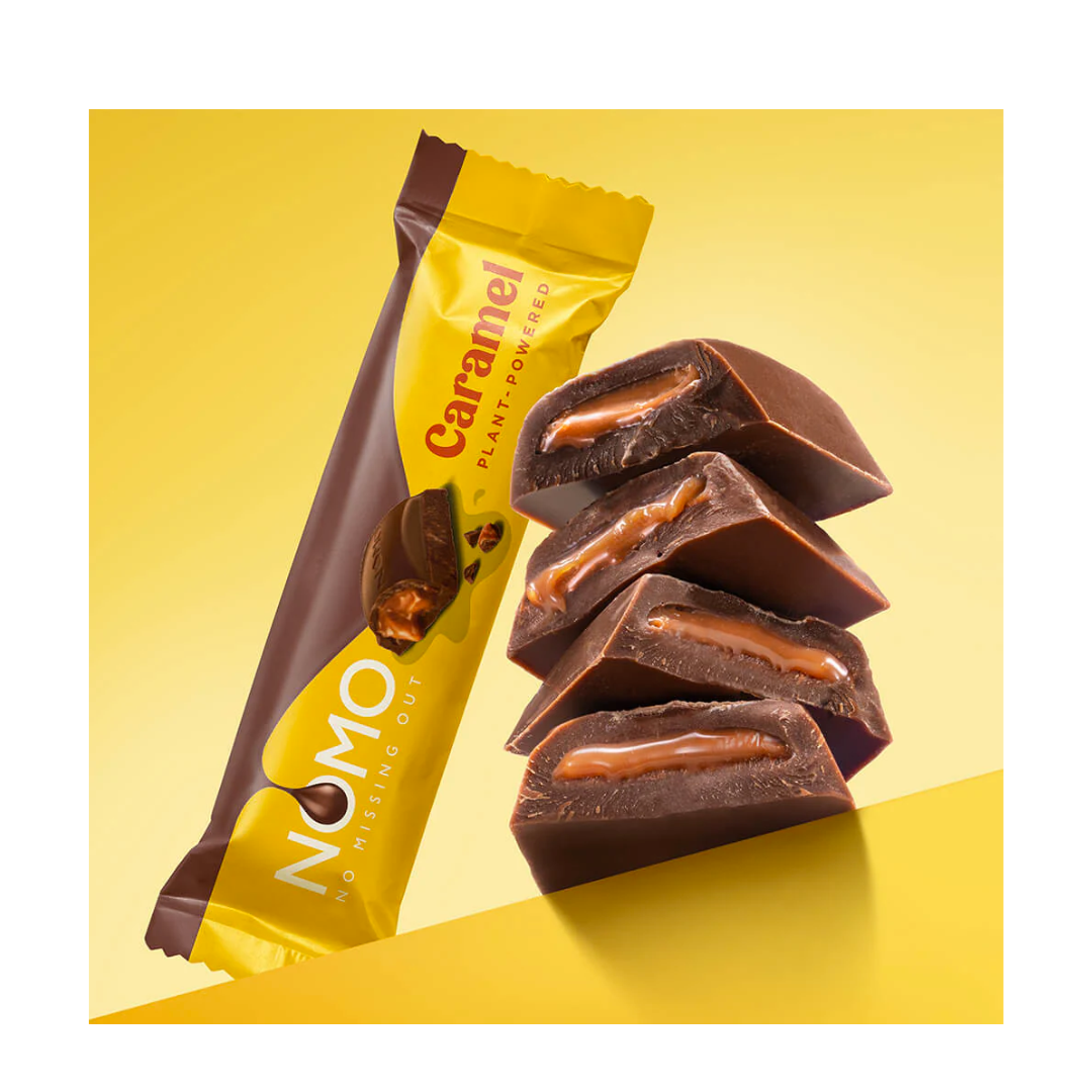 NOMO Chocolate Caramel Bar 38g