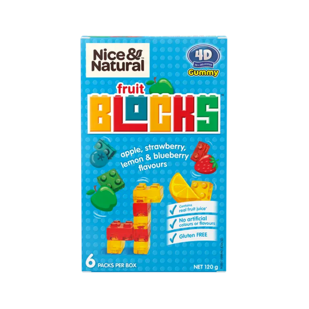 Nice & Natural Fruit Blocks 120g