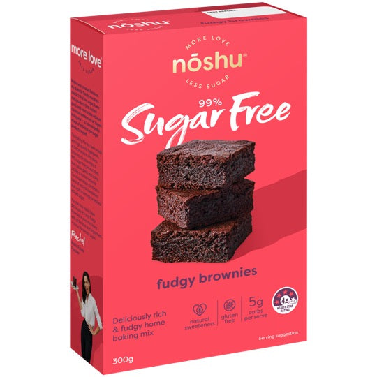 Noshu Fudgy Brownies Mix 300g