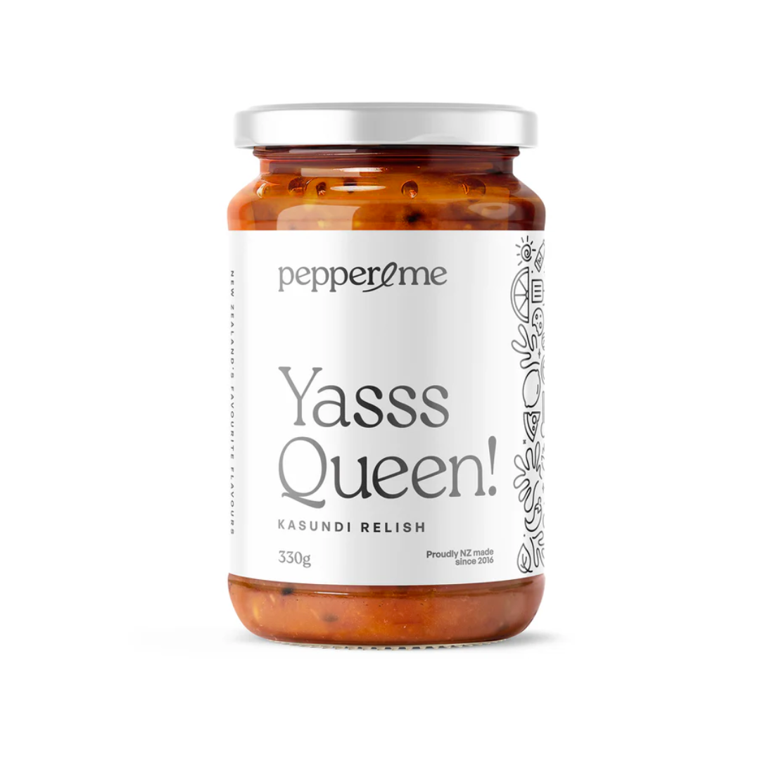 Pepper & Me Yasss Queen! Relish - Kasundi Relish 330g