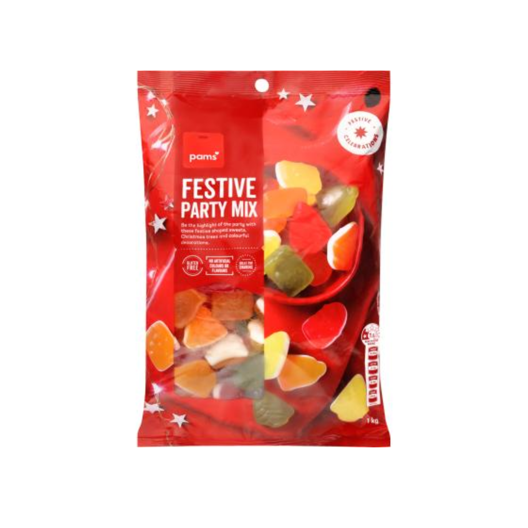 Pams Festive Party Mix 1kg
