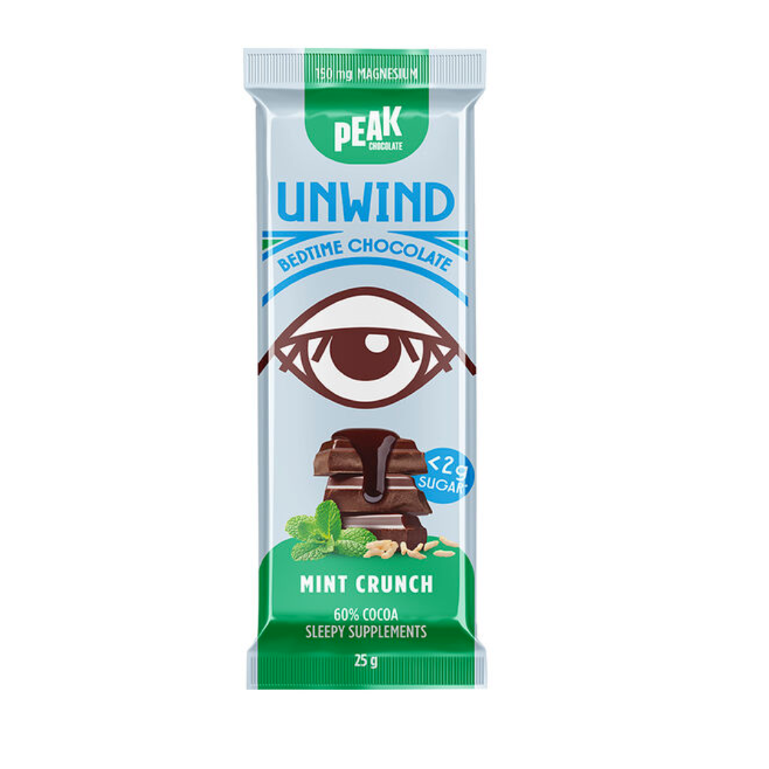 Peak Energy Chocolate Bar - Mint Crunch 25g