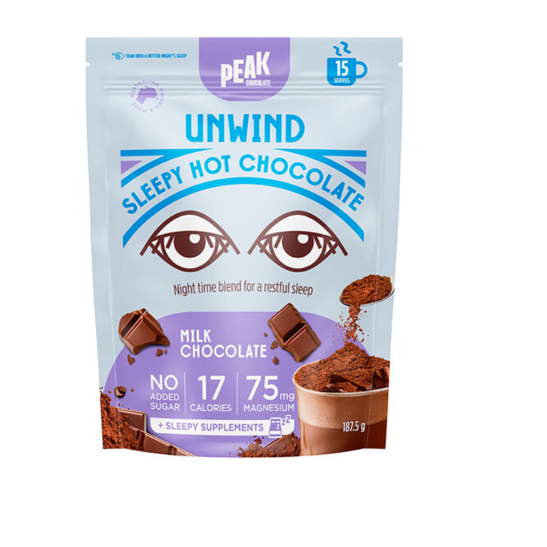 Peak Chocolate Unwind Hot Chocolate - Milk Chocolate 187.5g