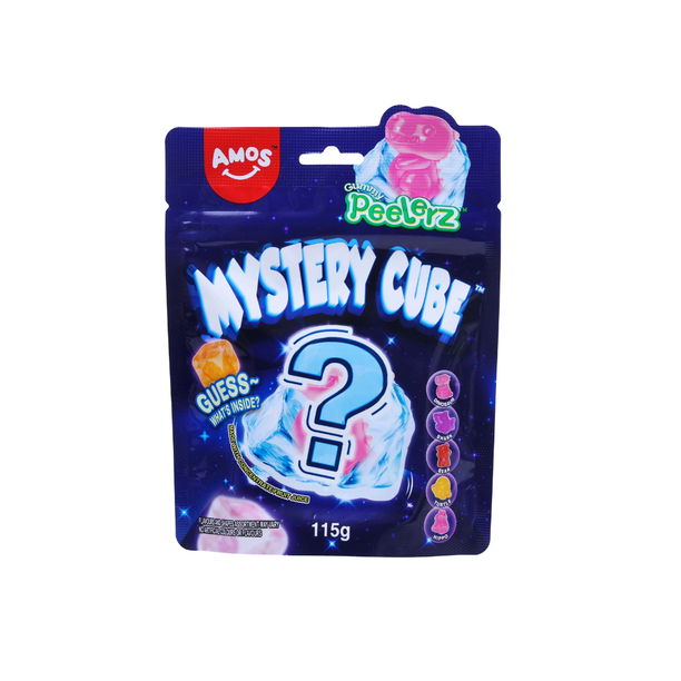 Amos Peelerz Mystery Cube Gummy Candy 115g