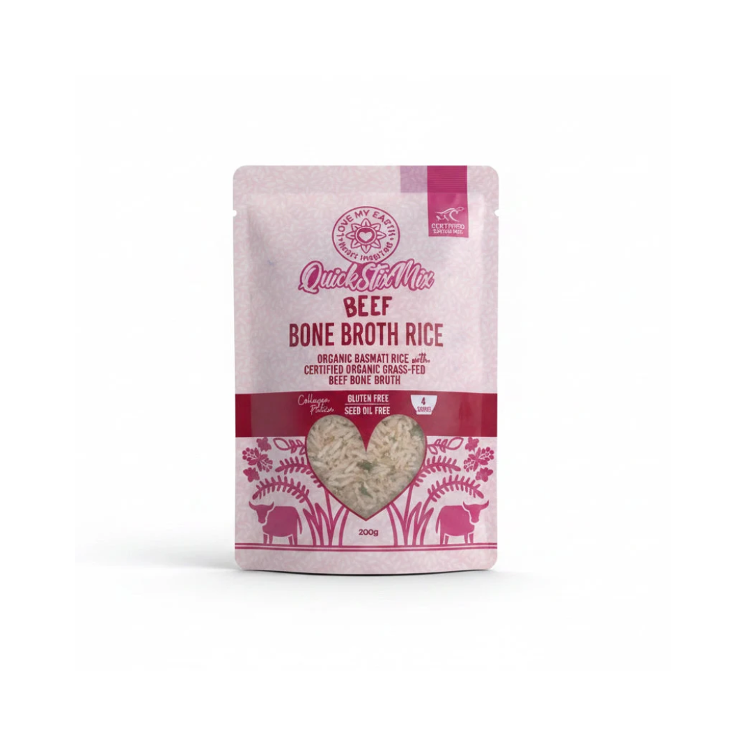 Quick Stick Mix Bone Broth Rice - Beef 200g