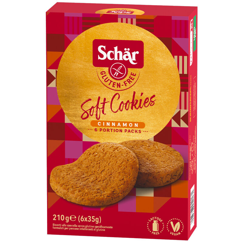 Christmas 2025 Schar Soft Cookies Cinnamon 210g - LIMITED AVAILABILITY