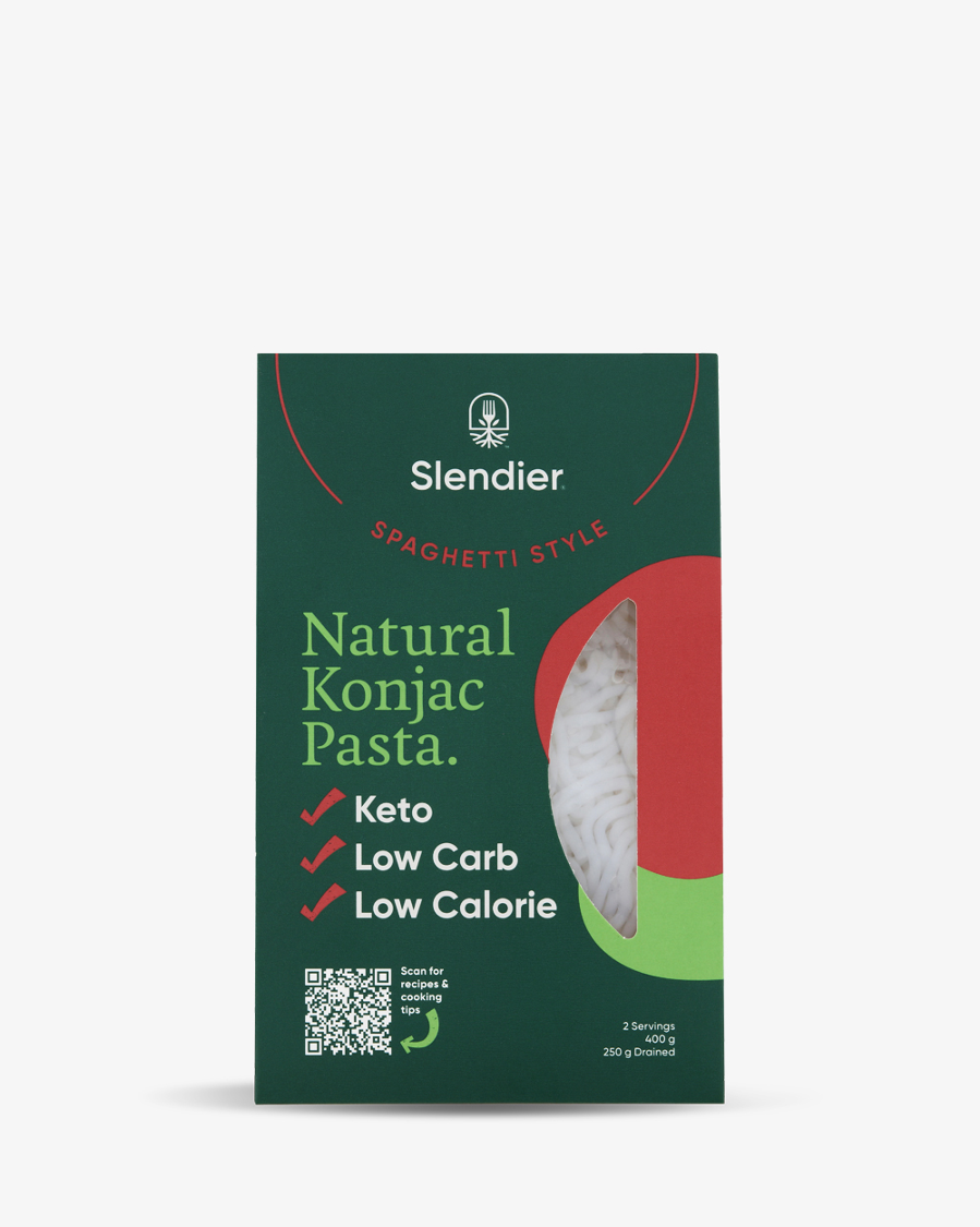 Slendier Natural Konjac Pasta Spaghetti Style 400g